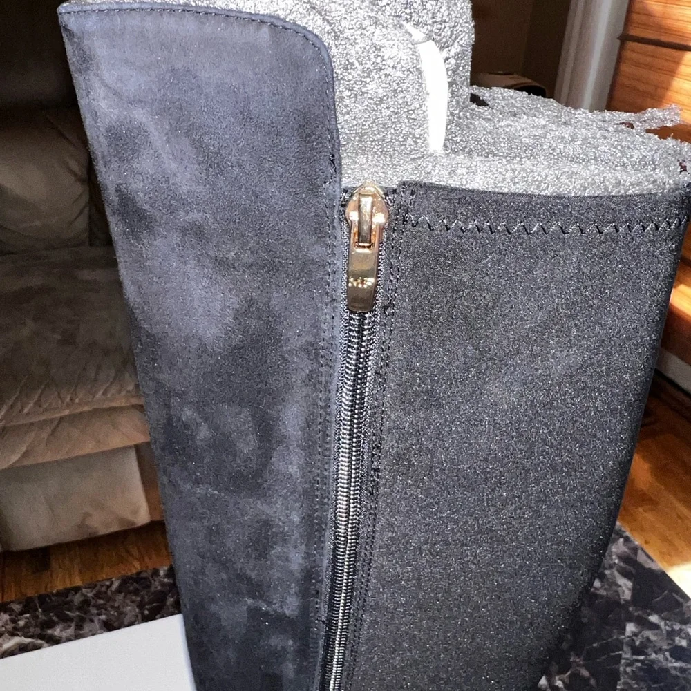 Marc Fisher Black Over The Knee-High Boots